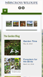 Mobile Screenshot of norcrosswildlife.org